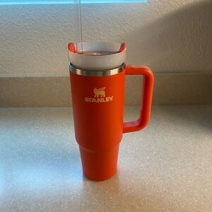 Stanley Vibrant Orange Water Bottle with Handle